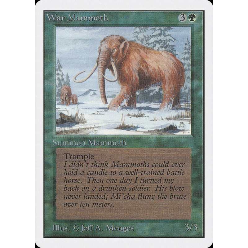 2ED: War Mammoth