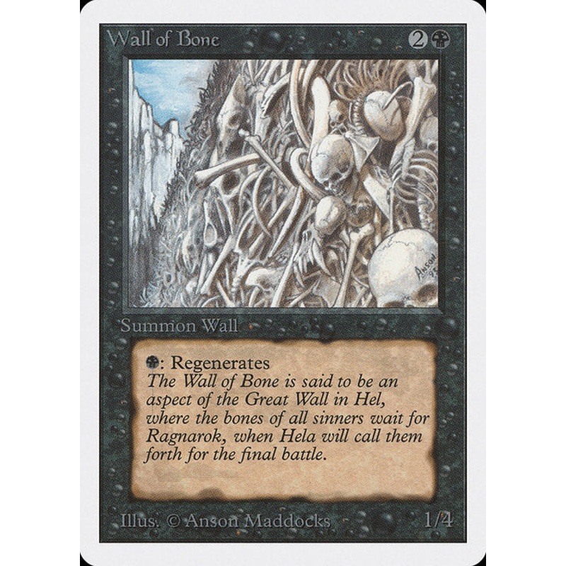 2ED: Wall of Bone
