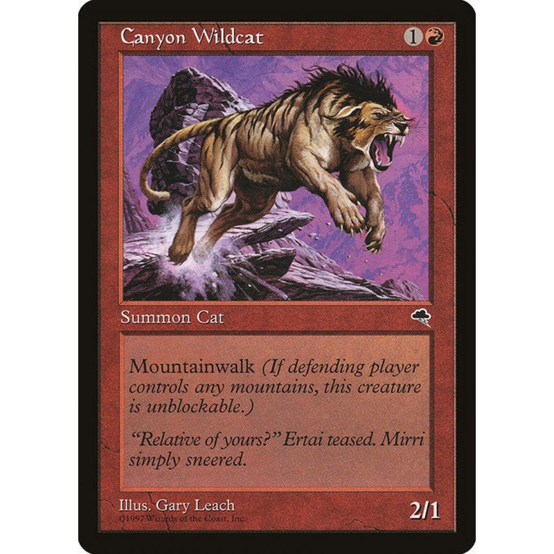 TMP: Canyon Wildcat