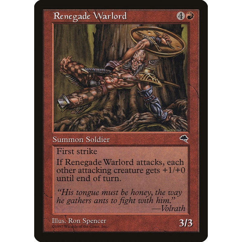 TMP: Renegade Warlord