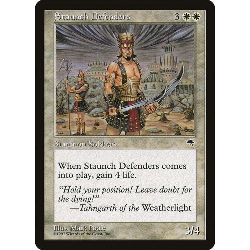 TMP: Staunch Defenders