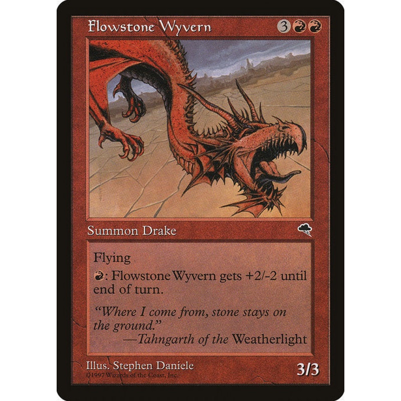 TMP: Flowstone Wyvern