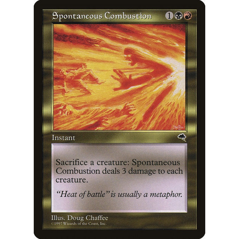 TMP: Spontaneous Combustion