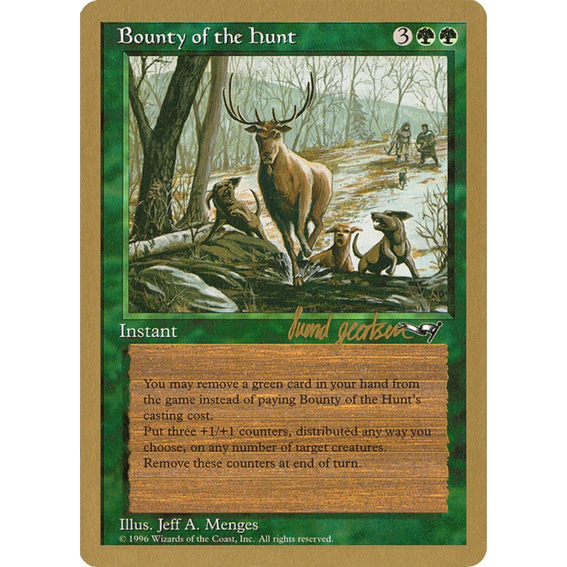 WC97: Bounty of the Hunt - 1997 Svend Geertsen (ALL)