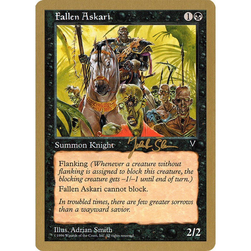 WC97: Fallen Askari - 1997 Jakub Slemr (VIS)
