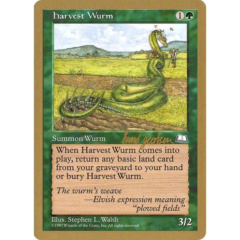 WC97: Harvest Wurm - 1997 Svend Geertsen (WTH)