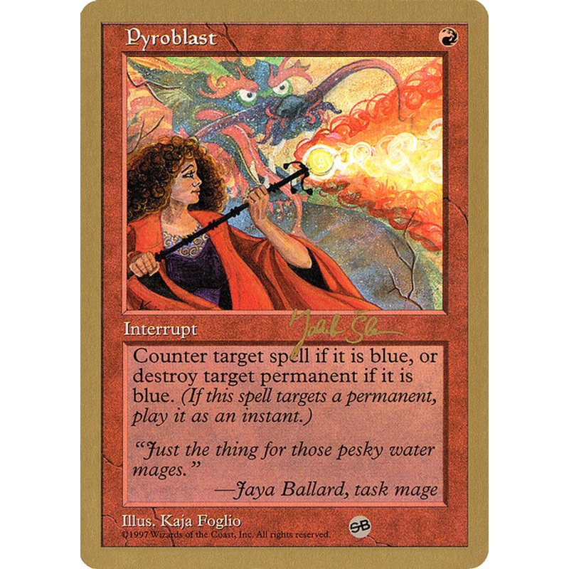 WC97: Pyroblast - 1997 Jakub Slemr (5ED) (SB)