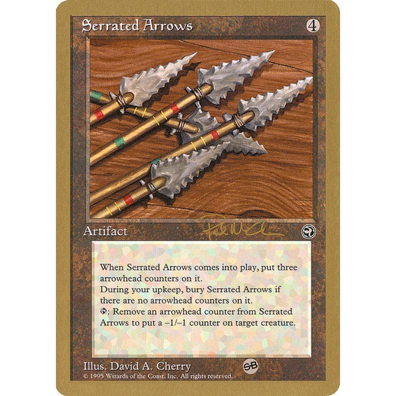 WC97: Serrated Arrows - 1997 Paul McCabe (HML) (SB)