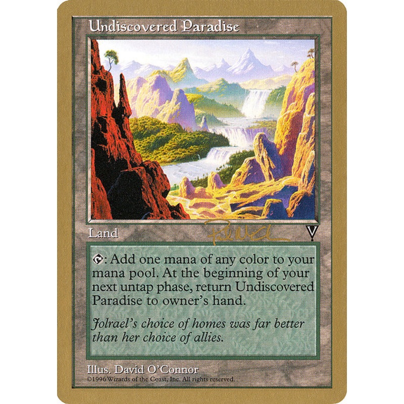 WC97: Undiscovered Paradise - 1997 Paul McCabe (VIS)