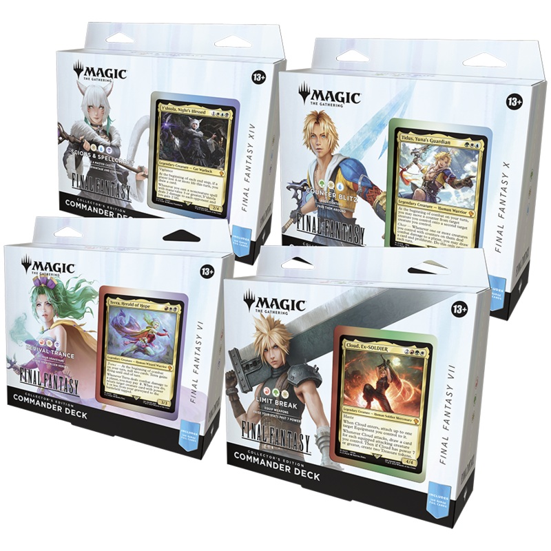 FINAL FANTASY - Collector Commander Deck Display