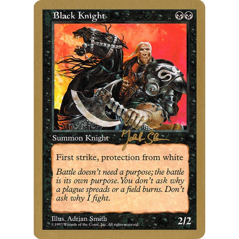 WC97: Black Knight - 1997 Jakub Slemr (5ED)