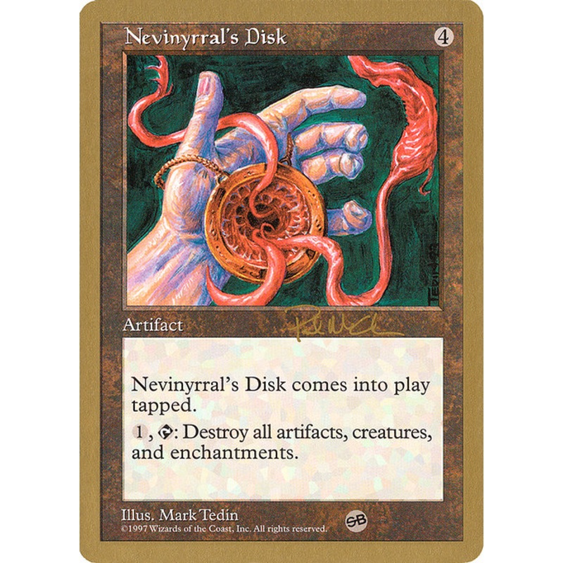 WC97: Nevinyrral's Disk - 1997 Paul McCabe (5ED) (SB)