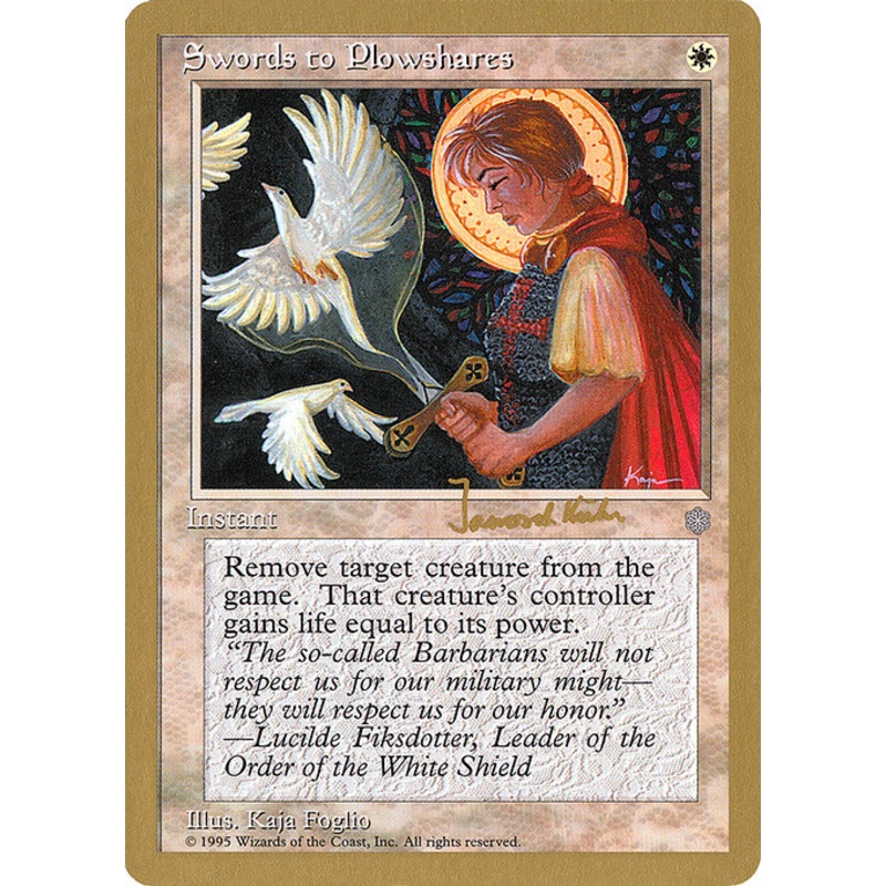 WC97: Swords to Plowshares - 1997 Janosch Kuhn (ICE)