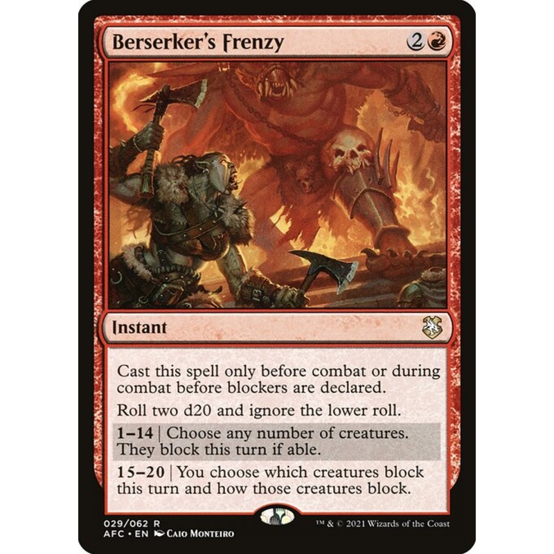 AFC: Berserker's Frenzy