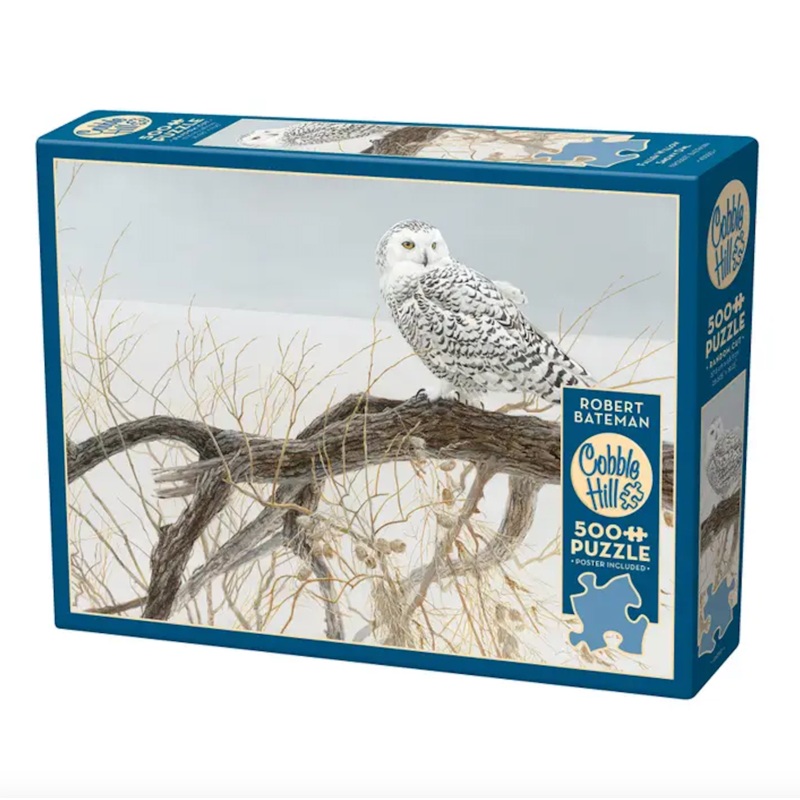 Fallen Willow - Snowy Owl (500 pc puzzle)