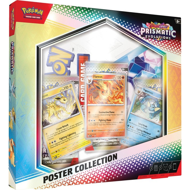 Scarlet & Violet 8.5 - Prismatic Evolutions Poster Collection