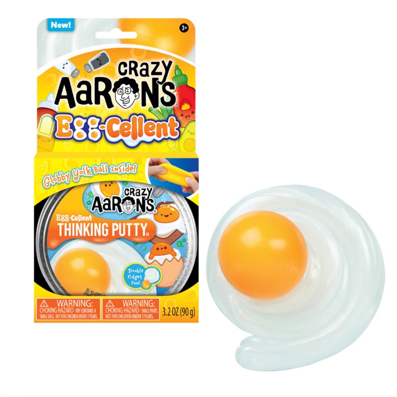 Crazy Aaron's Thinking Putty: Egg-Cellent