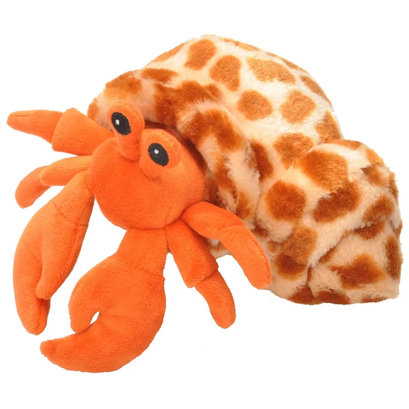 Hug'ems-Mini Hermit Crab Stuffed Animal 7"