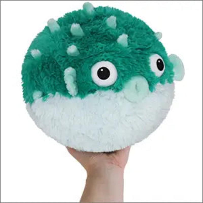 Mini Squishable: Teal Pufferfish