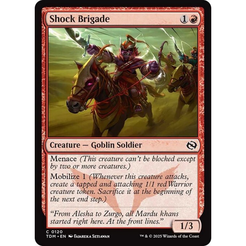 TDM: Shock Brigade (Foil)