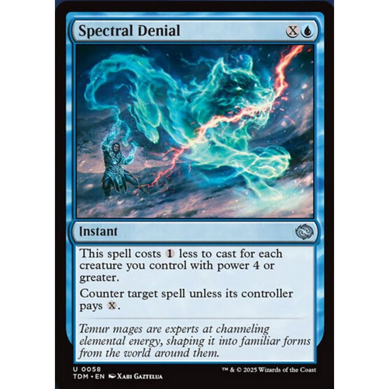 TDM: Spectral Denial