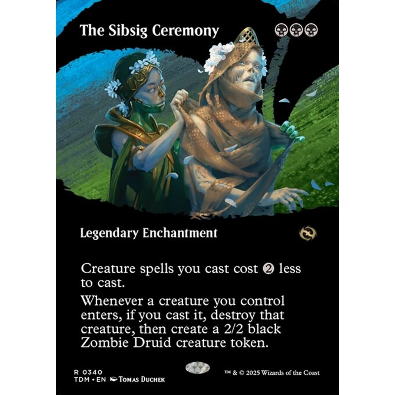 TDM: The Sibsig Ceremony (Borderless) (Foil)