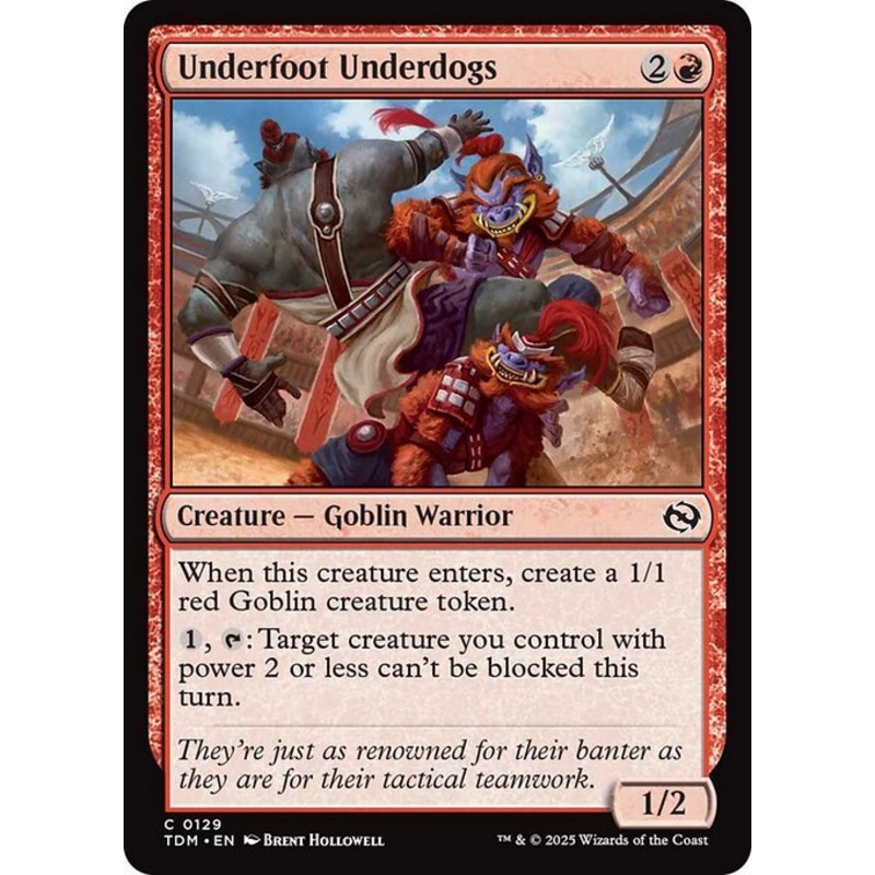 TDM: Underfoot Underdogs