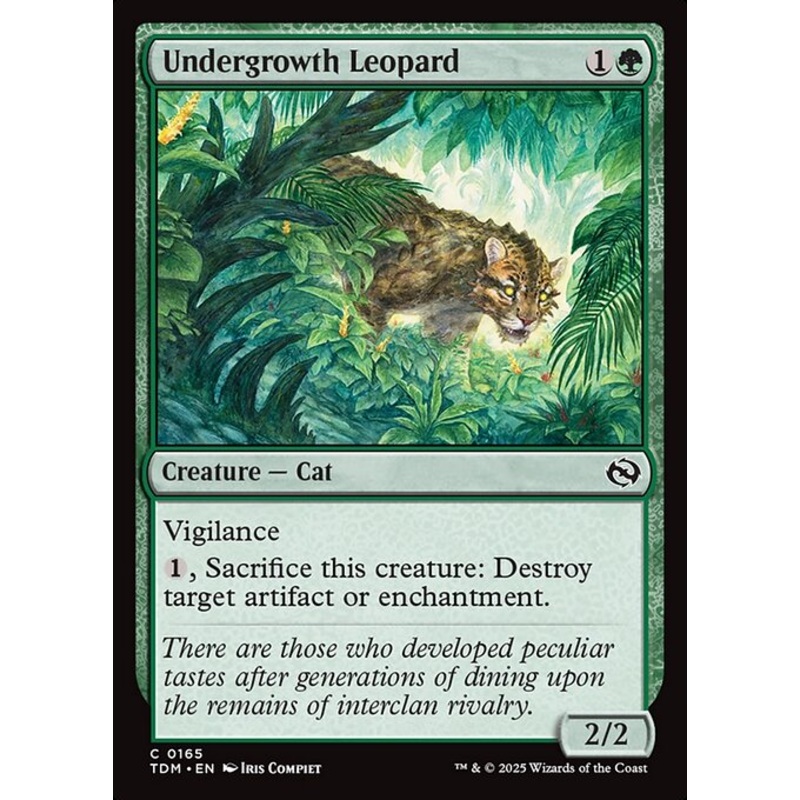 TDM: Undergrowth Leopard (Foil)