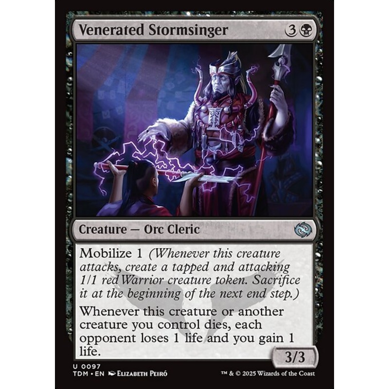 TDM: Venerated Stormsinger (Foil)