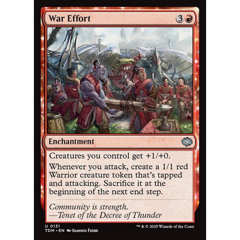 TDM: War Effort (Foil)