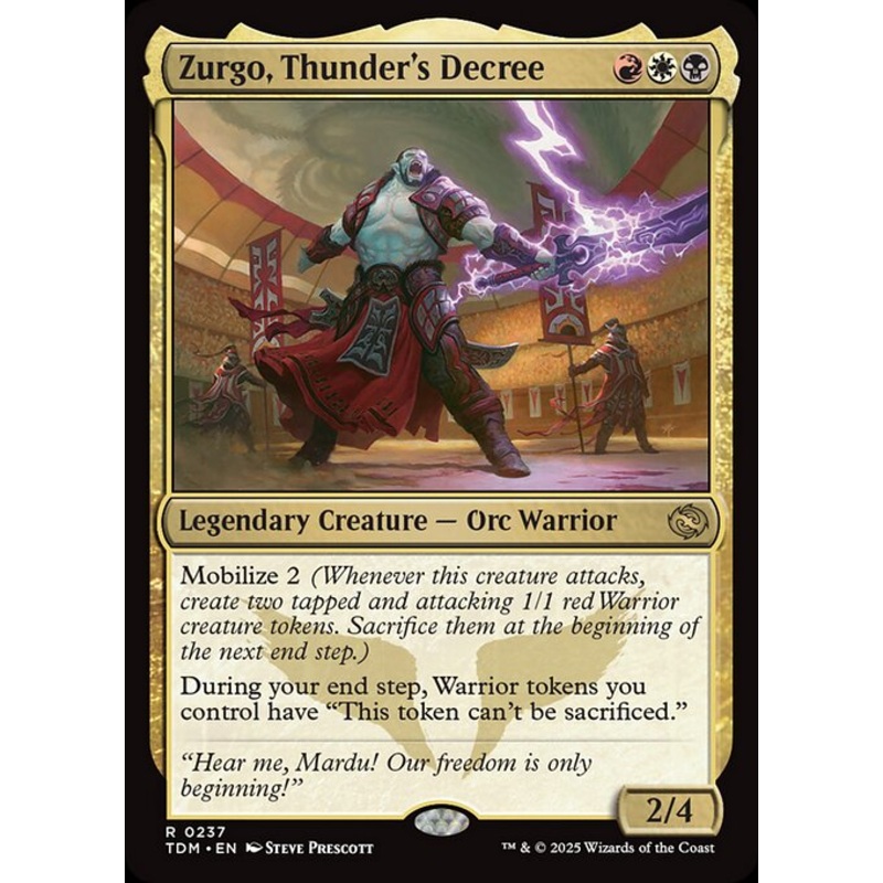 TDM: Zurgo, Thunder's Decree