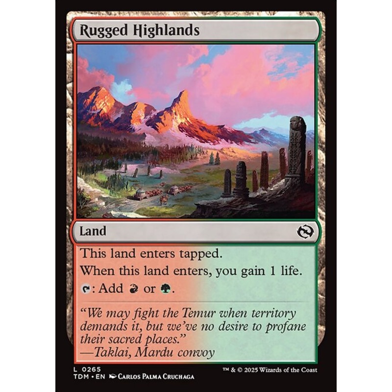 TDM: Rugged Highlands