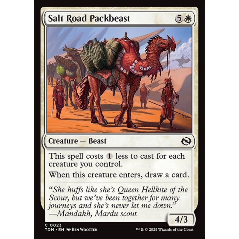 TDM: Salt Road Packbeast
