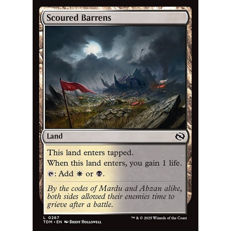 TDM: Scoured Barrens (Foil)