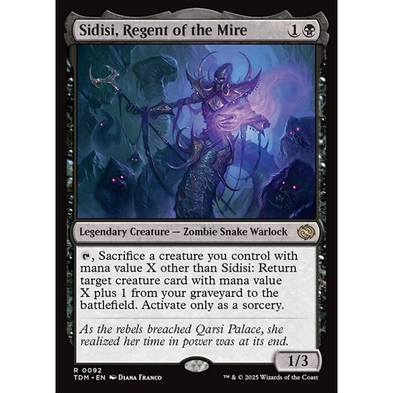 TDM: Sidisi, Regent of the Mire