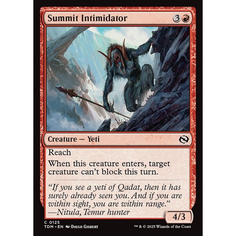 TDM: Summit Intimidator