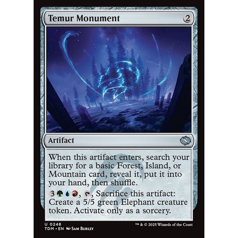 TDM: Temur Monument (Foil)