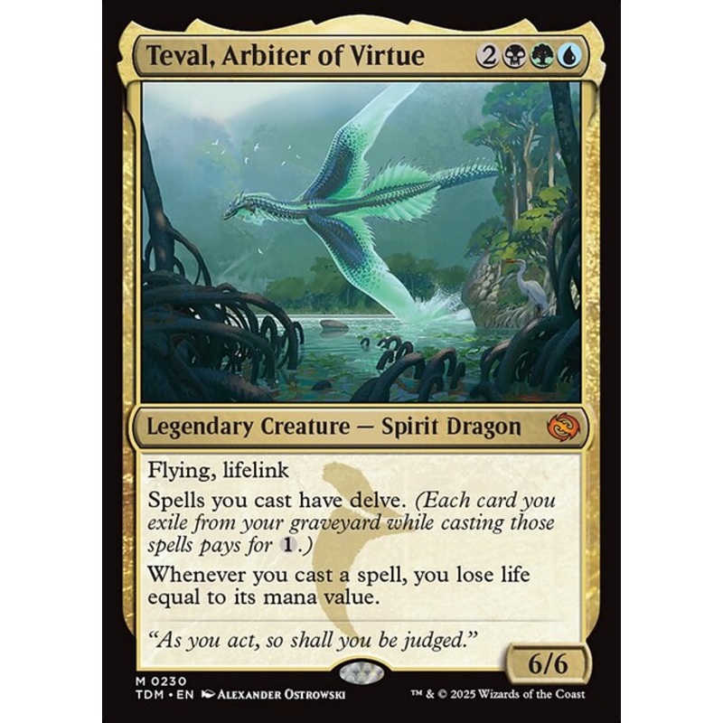 TDM: Teval, Arbiter of Virtue