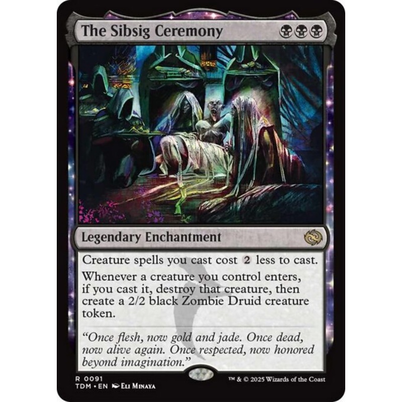 TDM: The Sibsig Ceremony