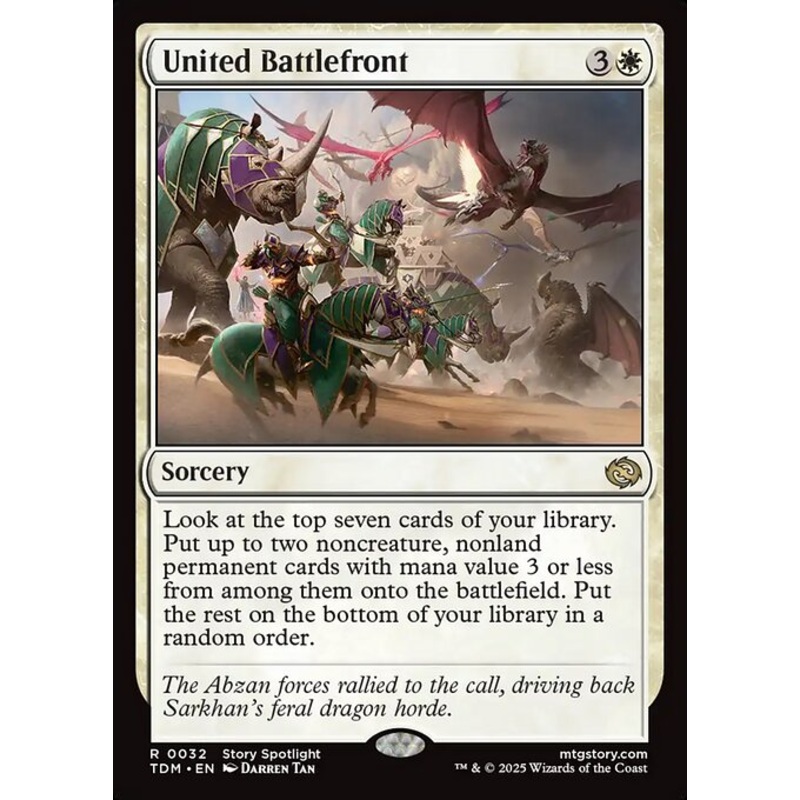 TDM: United Battlefront (Foil)