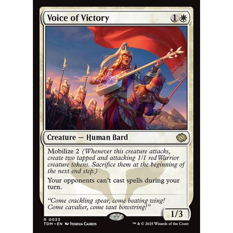 TDM: Voice of Victory (Foil)
