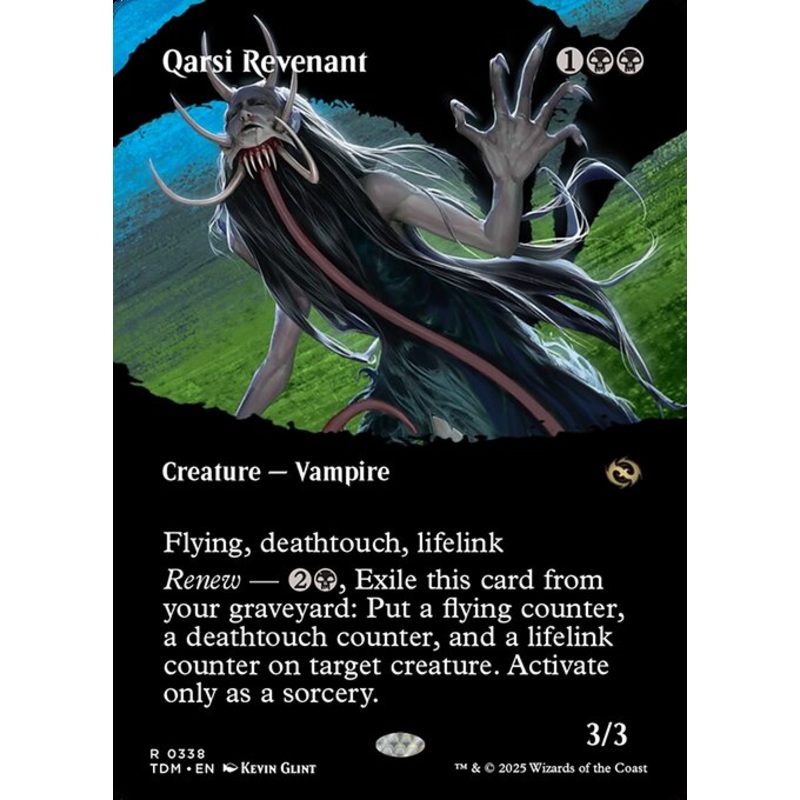 TDM: Qarsi Revenant (Borderless) (Foil)