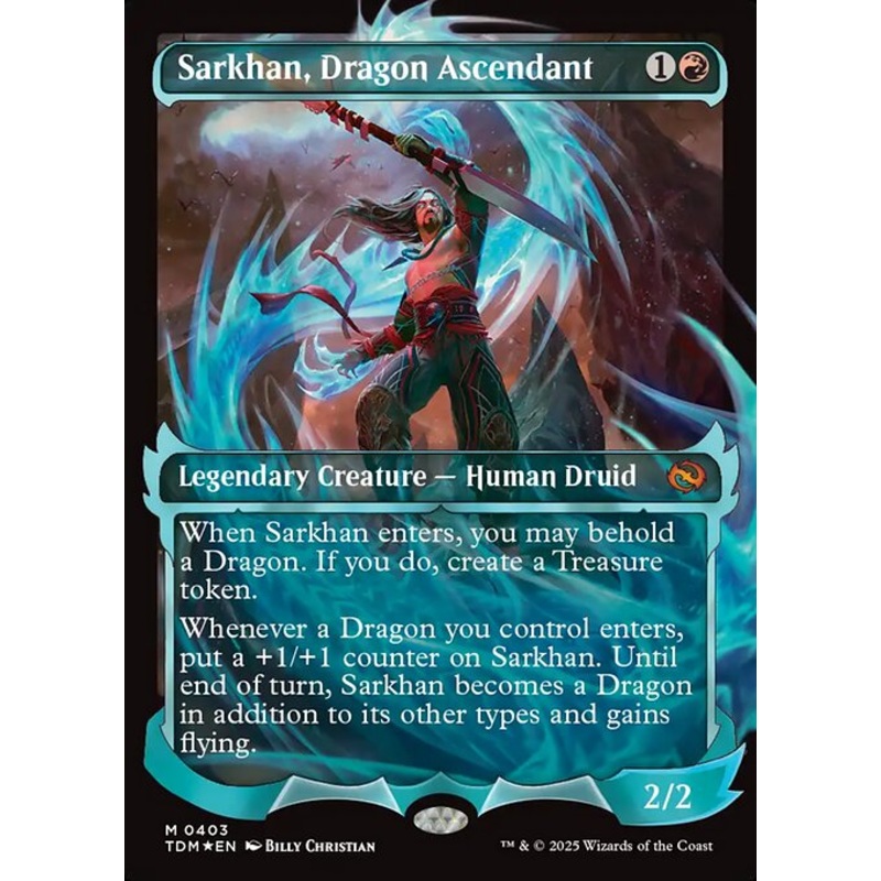 TDM: Sarkhan, Dragon Ascendant (0403) (Showcase)