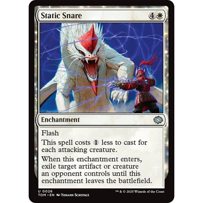 TDM: Static Snare (Foil)