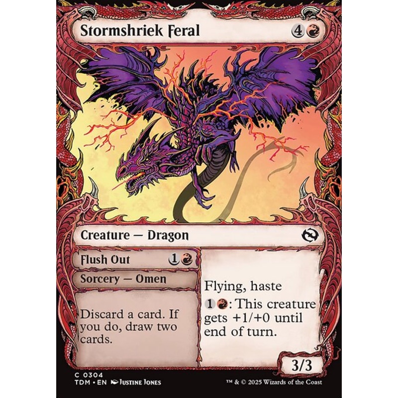 TDM: Stormshriek Feral (Showcase) (Foil)
