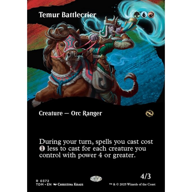 TDM: Temur Battlecrier (Borderless)