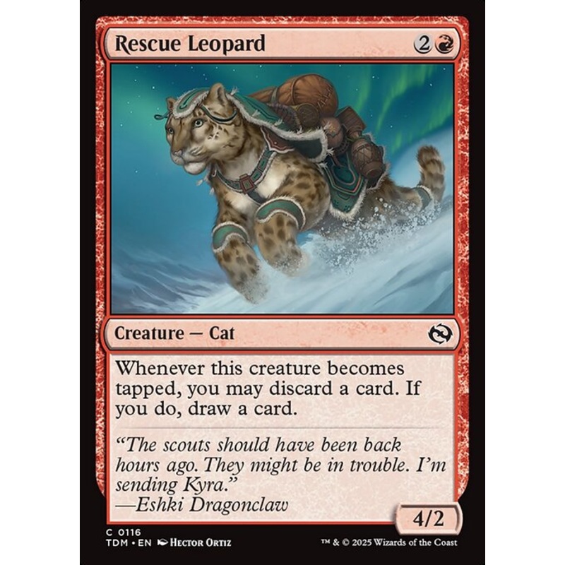 TDM: Rescue Leopard (Foil)