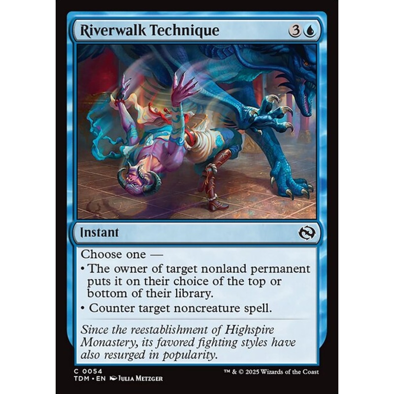 TDM: Riverwalk Technique