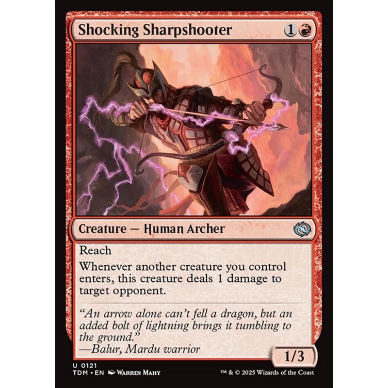 TDM: Shocking Sharpshooter (Foil)