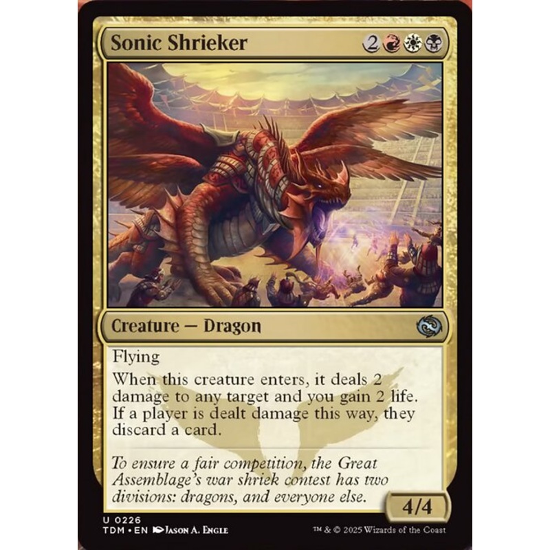 TDM: Sonic Shrieker (Foil)